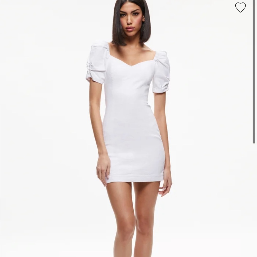 Alice + Olivia Mimi Denim Dress